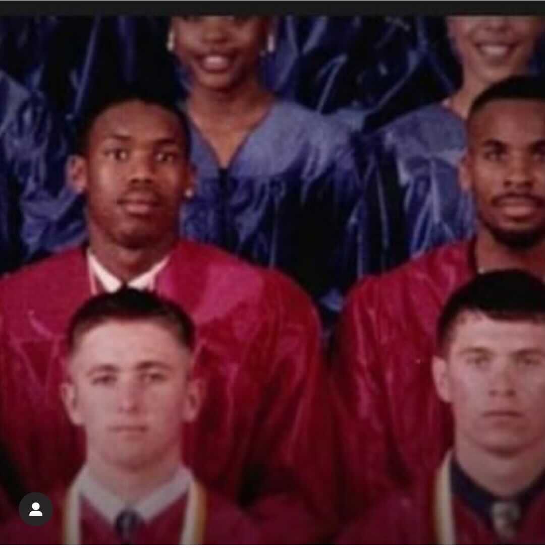 Jimmy Lawson and Julius Jones high school graduation